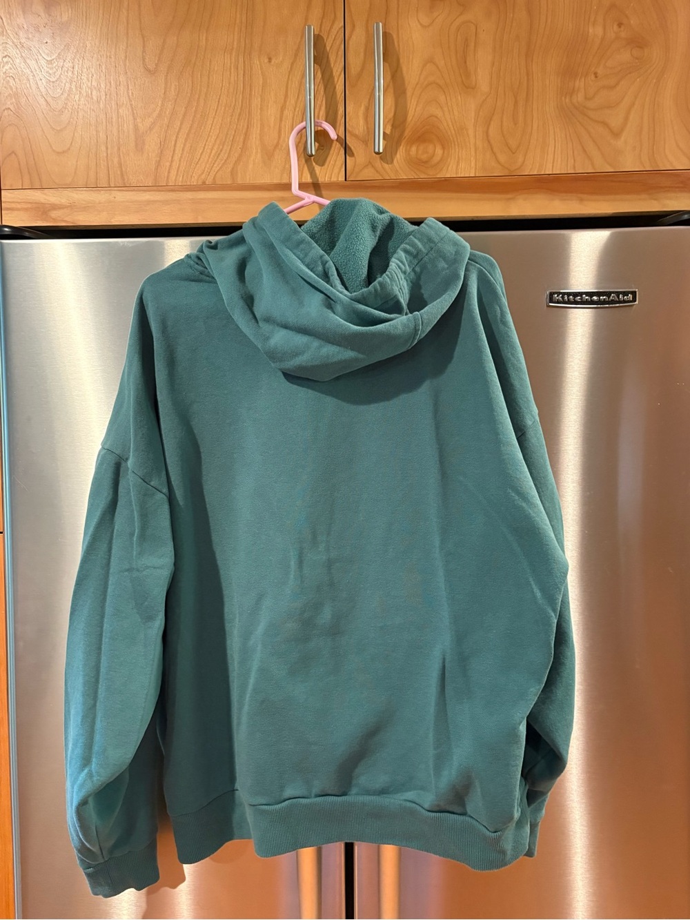 ALO Yoga Accolade Green/Teal Pullover Hoodie - Picture 3 of 5